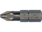 Набор бит Pozidriv PZ2 25 мм YATO YT-78135, S2, 10 шт