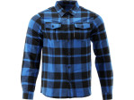 Рубашка фланелевая сине-черная, YATO разм. 2XL/ 82см х 62см,100%-хлопок (YT-78810)