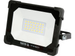 Прожектор с SMD-диодным излучателем YATO: 20 Вт, 230В, 1900 Лм, 30 диодов, 140x124.5x32 мм (YT-818231)