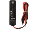 Тестер акумулятора YATO YT-83101, 12 В, CCA 150-1400 А