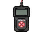 Тестер акумуляторів електронний 12 В YATO YT-83114, CCA 100-2000 А, LCD