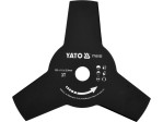 Нож для триммера 3-лопастный YATO YT-85155, 255/25,4 мм