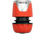 Конектор для шланга швидкознімний YATO YT-99803, 1/2", аквастоп