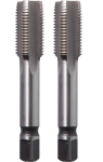 Метчик машинно-ручной М22х2.5 комплект из 2-х штук левый Р6М5 шлифованный OTTIMO (LH)