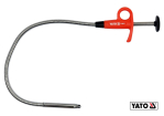 Схоплювач магнітний на гнучкому тримачі YATO : L= 585 мм, з LED підсвіткою [10/60]
