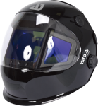 Маска електрозварювальника YATO TRUE COLOR з автозатемнюв фільтром 117х 156х 9,4мм, вічко- 108х82 мм