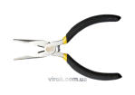 Щипці плоскі міні з ізольованими ручками VOREL, l= 125 мм [12/120]
