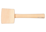 Молоток - киянка дерев'яний VOREL з прямокутним обухом [20]