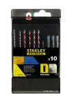 Набір полотен для електролобзика STANLEY , 10шт, хвост U