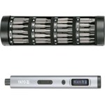 Отвертка аккумуляторная с насадками Li-Po 3.7В YATO разные шлицы с HEX шпинделем 4 мм, 61 элем. YT-25769
