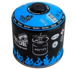 Баллон газовый 1-разовый VIROK с резьбой (7/16) 500g/870ml. для плит/кемпинга (EN417) BUTAN (44V155)