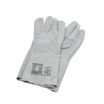 Рукавиці термостійкі для зварювальних робіт cірі, розмір 10