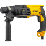 Перфоратор мережевий SDS+ DeWalt: P= 800 Вт, 1500 об/хв, J= 2,9 Дж, 5500 уд/хв, в кейсі