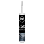 Герметик полиуретановый SELSIL PU 50 (Белый) для крыш/строительства/Автопромыслов. П/В/Ф V280 мл (20V034)