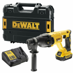 Перфоратор аккумуляторный бесщеточный DeWALT SDS+ 18V XR Li-lon 2.6 Дж 5500 уд/мин АКБ 4 Ач+ ЗП кейс