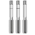Метчик машинно-ручной М8х1.25 комплект из 3-х штук HSS (Р6М5) DIN 352 CZTOOL 144080 INT-144080