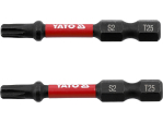 Насадка викруткова ударна YATO TORX T25 х 50 мм. HEX 1/4", 2 шт.[10]