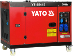 Генератор струму дизельний YATO 7.5 кВт, U= 220 В, (YT-85445)