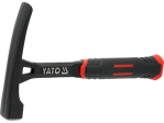 Молоток по каменю, сталевий монолітний YATO m= 600 г [6/24]