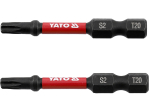 Насадка викруткова ударна YATO TORX T20 х 50 мм. HEX 1/4", 2 шт.[10]