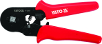 Кліщі для обтискання і зачистки проводів YATO, L= 175 мм, AWG 23-7; 0,25-10 мм² [10/40]