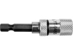 Держатель бит магнитный 1/4" YATO YT-0466, 60 мм