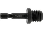Адаптер с HEX 1/4" на M14 YATO YT-47869, длина 47 мм, чернение
