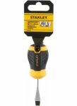 Отвертка плоская STANLEY "Cushion Grip" S/D FLARED: 6.5 X 45MM (STHT16147-0)