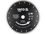 Диск алмазный отрезной по керамике 250х25,4 мм YATO YT-59956, мокрый рез