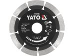 Диск алмазный отрезной сегментный 115х22,2 мм YATO YT-59961, бетон, кирпич YT-59961