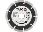 Диск алмазный отрезной сегментный 125х22,2 мм YATO YT-6003, сухой рез