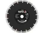Диск алмазный отрезной сегментный 230х22,2 мм YATO YT-59965, бетон, кирпич YT-59965