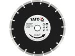 Диск алмазный отрезной сегментный 230х22,2 мм YATO YT-6005, сухой рез
