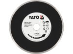 Диск алмазный отрезной сплошной 200х25,4 мм YATO YT-6017, мокрый рез YT-6017