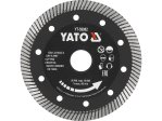 Диск алмазный отрезной турбо 125х22,2 мм YATO YT-59982, гранит, клинкер