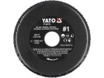 Диск-фреза шлифовальный торцевой 120×6 мм YATO YT-59178, посадка 22,2 мм, насечка №1 YT-59178