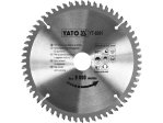 Диск пильный по алюминию 200х60T×30 мм YATO YT-6091