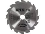 Диск пильный по дереву твердосплавный YATO YT-6052, 140х16T×20 мм