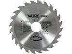 Диск пильный по дереву твердосплавный YATO YT-6056, 160х24T×30 мм YT-6056