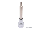 Головка торцева YATO квадрат 1/2 "SPLINE" подовжена M6, L= 100 мм [20/120]