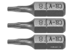 Насадка отверточная STHOR: TORX T8 x 25 мм, HEX 1/4, Cr-V, 3 шт ()