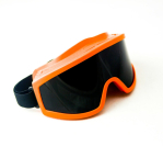 Окуляри захисні VIROK полікар,для газозварюв.чорні,покриття від запотів. та подряпин,закриті (30)