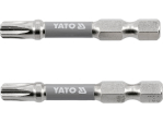 Насадка викруткова YATO TORX T30 х 50 мм. HEX 1/4", покрита нікелем, 2 шт.[10]