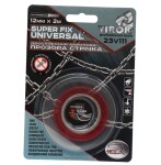 Стрічка 2-стороння акрилова VIROK Super Fix Universal: 12 мм х 2 м (23V111)