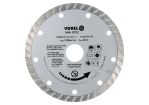 Диск відрізний алмазний VOREL : TURBO Ø= 125 мм [20/160]