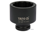 Головка торцева ударна 12-гранна YATO : квадрат 1", М= 65 мм, L= 93 мм [4]