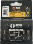 Набір насадок викруткових Isotin USH: 1/4", T10, T15, T20, T25, T30, T40 магнітний тримач, 7 ел. (U0006120)