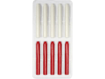 Стержні воскові для олвця-автомата VOREL Ø= 10 мм, l= 85 мм, 5 червоні і 5 білі [10]