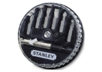 Набір насадок викруткових STANLEY : (SL5-6,5 PH0-1-2 PZ1-2), магнітний тримач 1/4". 7 Шт. DW