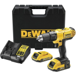 Шуруповерт аккумуляторный DeWALT18V XR Li-Ion 42 Нм 2 АКБ 2 Агод + ЗП кейс